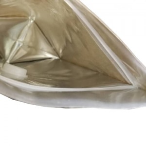 Biologiškai skaidus Kraft popierinis maišelis su skaidriu langeliu arbatai ir kavos milteliams
