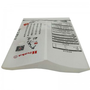 Zadné zapečatené vrecká na balenie ryže z remeselného papiera so vzduchovým ventilom