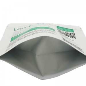 Custom stand up aluminum foil packaging bags para sa health food