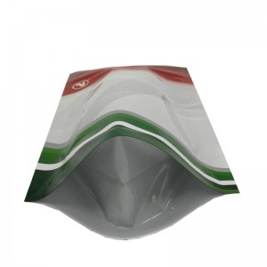 Sacs d'emballage en papier d'aluminium imprimés en couleur pour poudre de café
