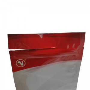 Farvetrykte stand up aluminiumsfolie emballageposer til kaffepulver