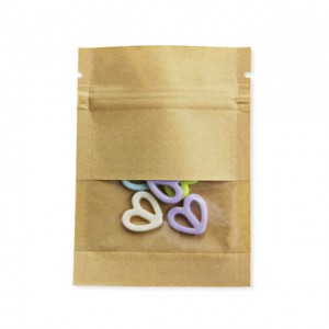 Spersonalizowane 3-stronnie uszczelnione papierowe torby do pakowania chipsów
