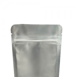 Biologicky odbouratelný papírový sáček Kraft s průhledným okénkem na čaj a kávový prášek