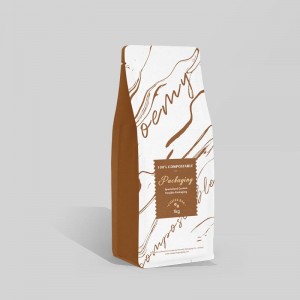 China supplier of home compostable packaging for 1kg coffee