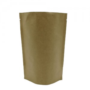 Stand up PLA Food Bag Bolsas de embalaje 100% biodegradables para café y té