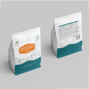 Envase compostable casero personalizado para café de 340g