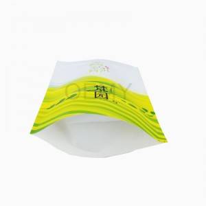 ЕКО-пријателски материјал за пакување крафт-хартиени кеси за пакување листови од чај