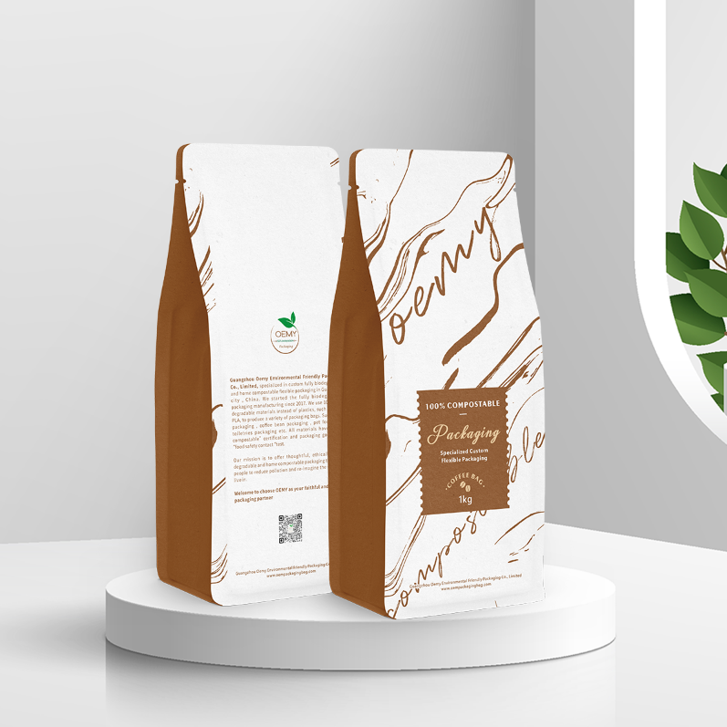 China supplier of home compostable packaging for 1kg coffee Featured Image