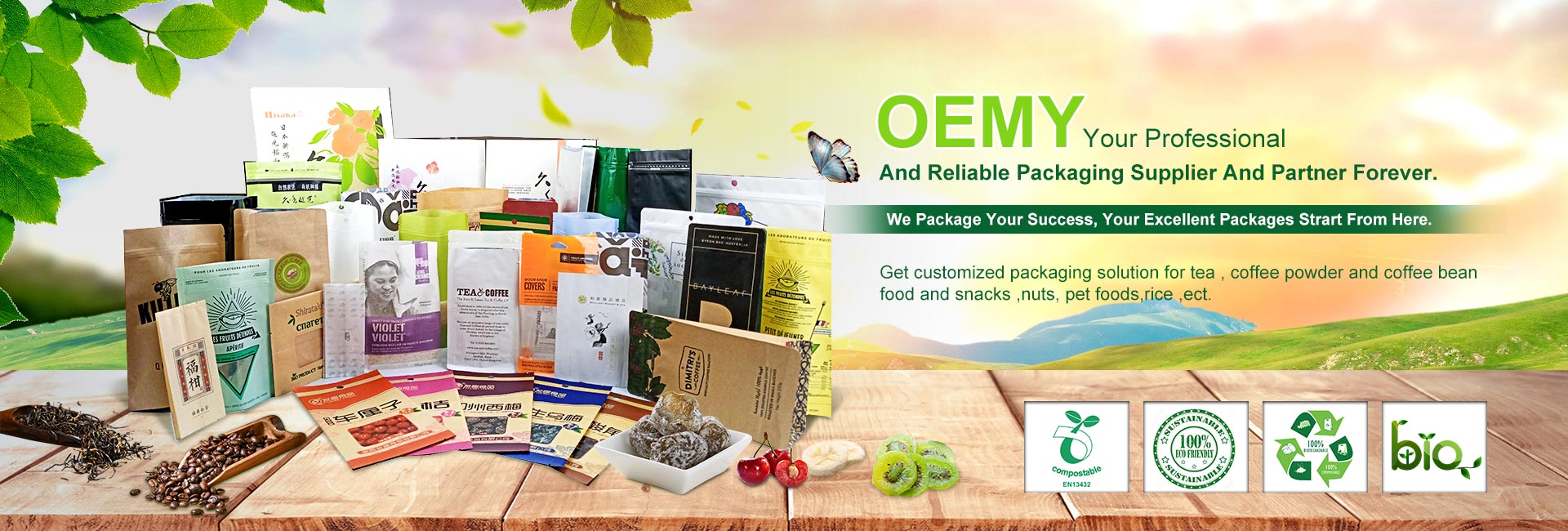 OEMY Your Professional And Reliable Packaging Supplier And Socius Aeternus.