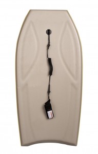 Surfboard Coil Leash Ħabel ta 'l-idejn b'Neoprene Kkuttunat Għaksa Cuff għas-Surfing