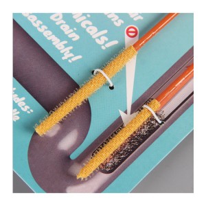 ड्रेन वीज़ल सिंक स्नेक क्लीनर - 18 इंच - ड्रेन हेयर क्लॉग रिमूवर टूल रोटेटिंग हैंडल और वैंड रिफिल के साथ - पतला, लचीला, अधिकांश नालियों और ग्रेट्स पर उपयोग करने में आसान
