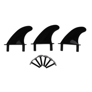 ပျော့ပျောင်းသောဘုတ်ပြားများ ပျော့ပျောင်းသော ပျော့ပျောင်းသော fins Set 3 အတွက် EVA ထိပ်တန်းအမြှုပ် surfboard ဝက်အူဘုတ်ရှည်ဘုတ်