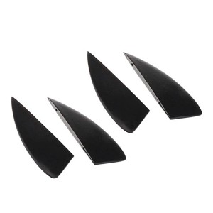 Kiteboard Fin Replacement with Rubber Washers and Mounting Screws 4pcs/set