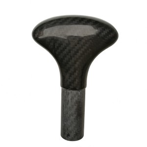 3k carbonfiber paddle top handle head T shape plug sup board paddle