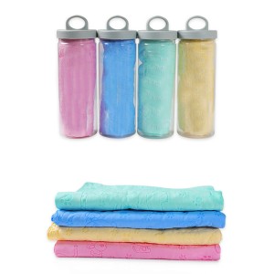 Imitation Micro suede deerskin absorbent towel pet water bath absorbent towels