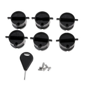 surfboard fin plugs with screw surf fins insert black with screw key