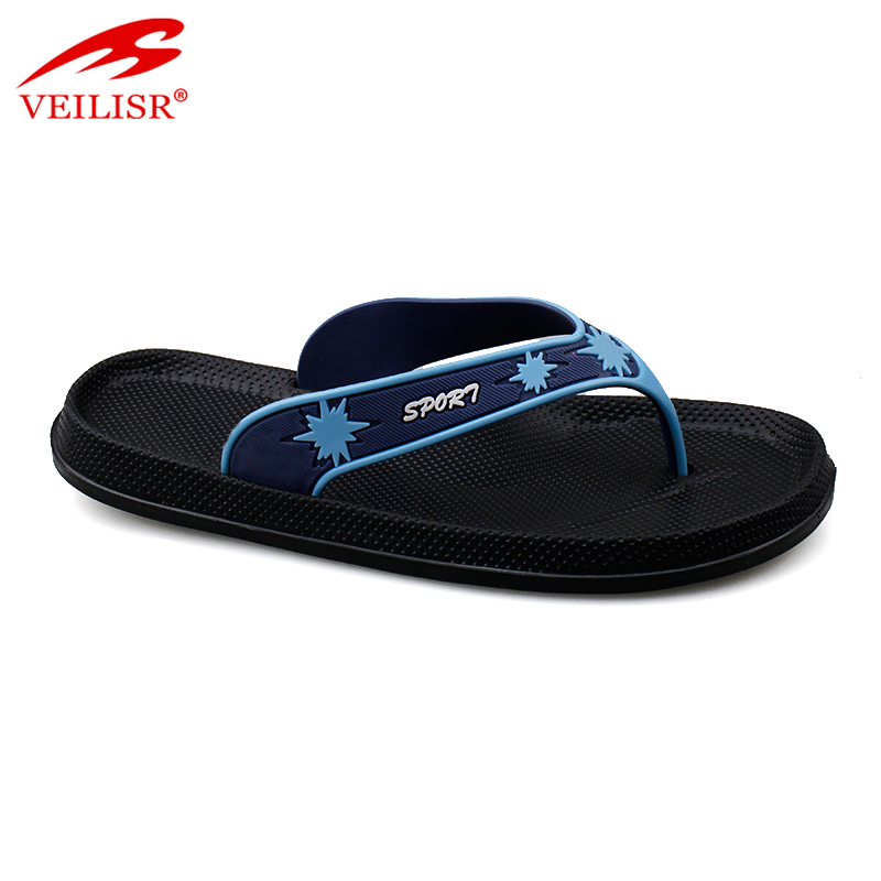New outdoor summer beach PVC strap slippers men flip flops