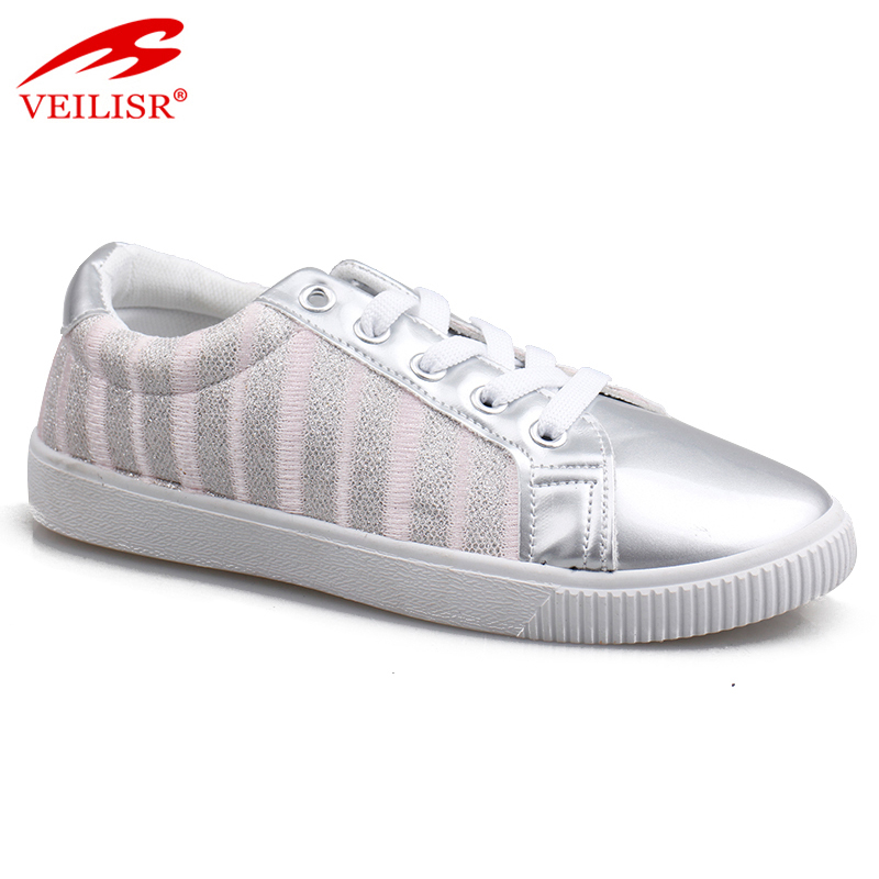New design fashion fabric PU footwear injection kids casual shoes