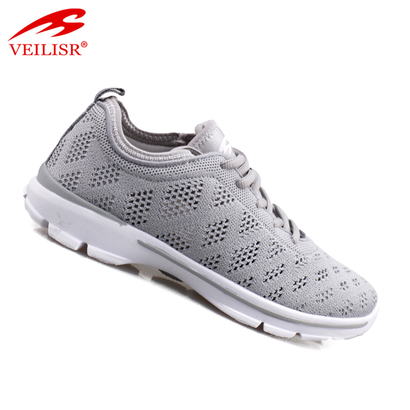 2020 New Style Low Price comfortable Outdoor knit fabric ladies light running sneakers women sport shoes