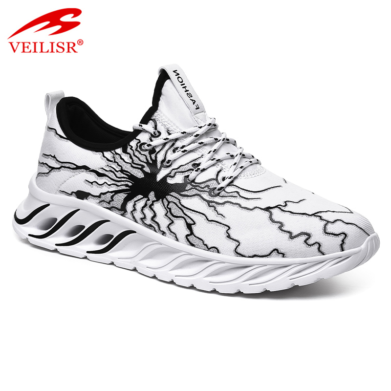 Good quality Montain Shoes - Outdoor summer knit fabric upper sport shoes men sneakers – OLICOM