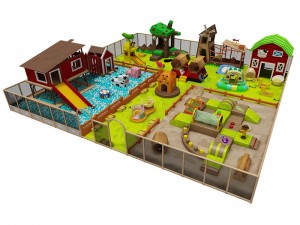 Mini farm toddler playground