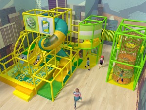 3 levels generic indoor playground