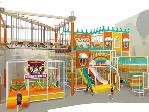 3 levels new nouveau theme indoor playground