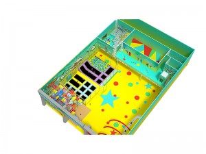 Customized 4 levels indoor playground