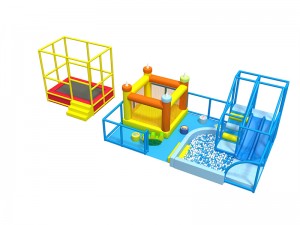 2 levels toddler play structure