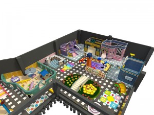 2 levels new nouveau theme indoor playground