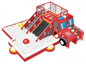 fire fighting truck ball pit