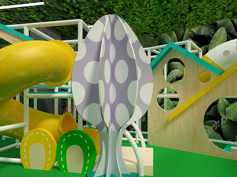 Comprehensive new nouveau theme indoor playground14