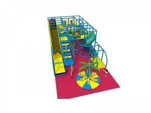 Clean 2 levels soft play structure design