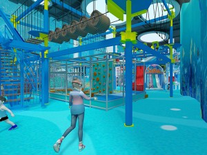 Big comprehensive indoor playground