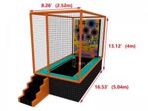 Interactive trampoline