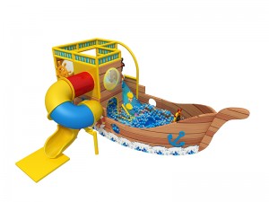 Pirate ship ball pool