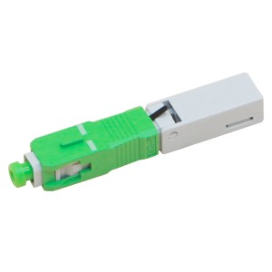 SC/APC Optical Fiber Fast Connector for 2.0mm, 3.0mm  Cables