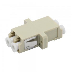 Free sample for Fiber Optic Cable Coupler - Duplex Multimode LC MM Fiber Optic Adapter with Flange – Qingying