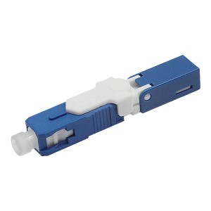 SC/UPC Optic fiber fast connector single mode for 2.0mm, 3.0 mm Cables