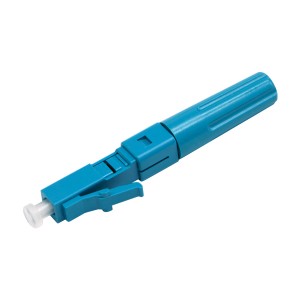 LC/UPC fiber optic fast connector for network