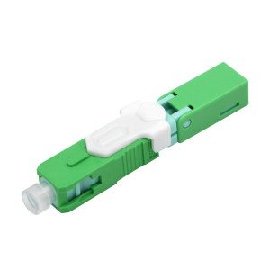 SC/APC Optical Fiber Quick Connectors Single Mode For network