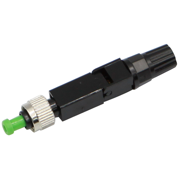 FC APC fiber optic connector display