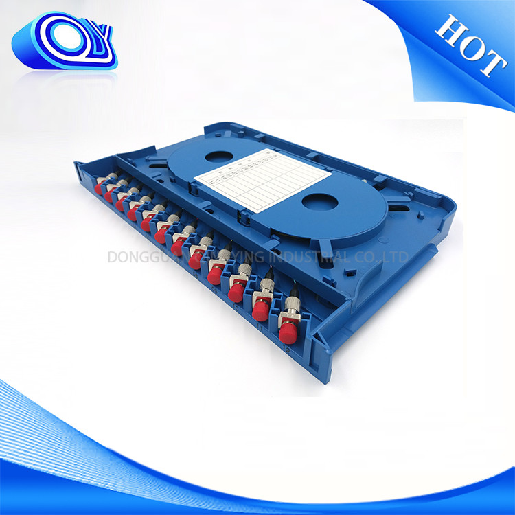 China Cheap price Fiber Optic Termination Box – 12 Port Fiber Patch Panel OEM / ODM – Qingying