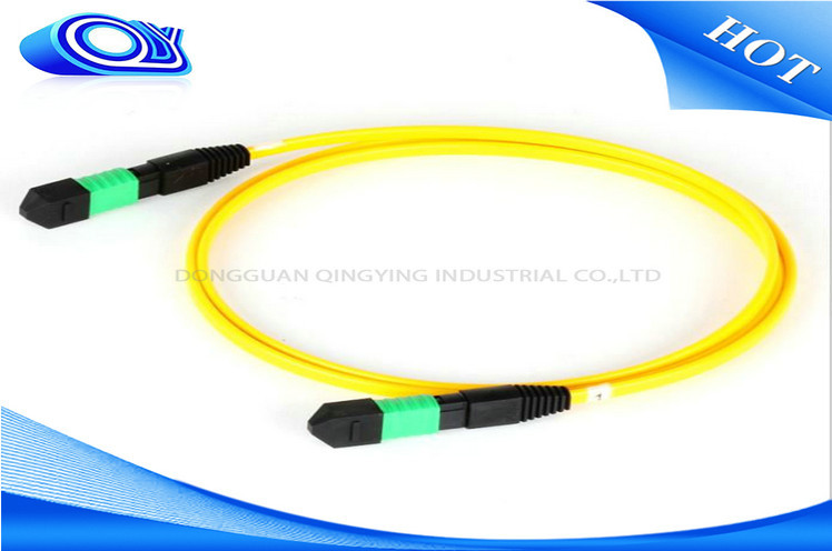 Outdoor 12 / 24 Core 5M Length MTP MPO Connector For Optical Fiber Patch Cord