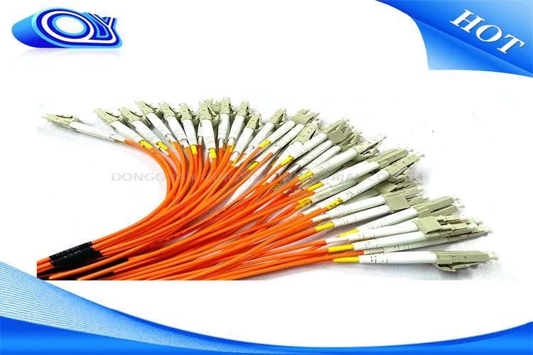 LC / UPC – LC / UPC OM3 Fiber Optic Pigtail PVC LSZH For FTTH or  FTTX