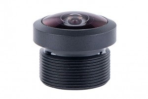 M12 wide angle fisheye lenses compatible with 1/2.7” sensors for car rear view