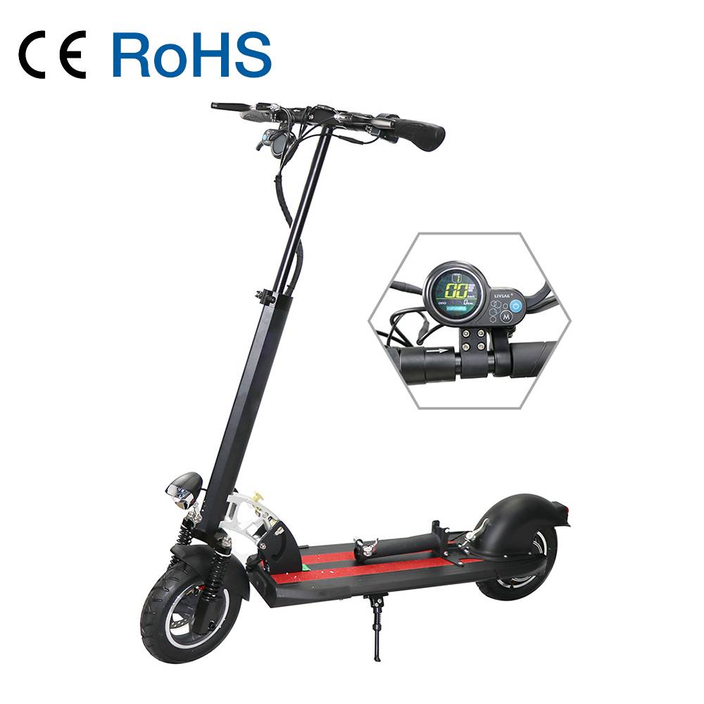 Reliable Supplier Double Motor Electric Scooter -
 VK101 High End Dual Suspension Dual Brake 10 inch Electric Scooter – Vitek