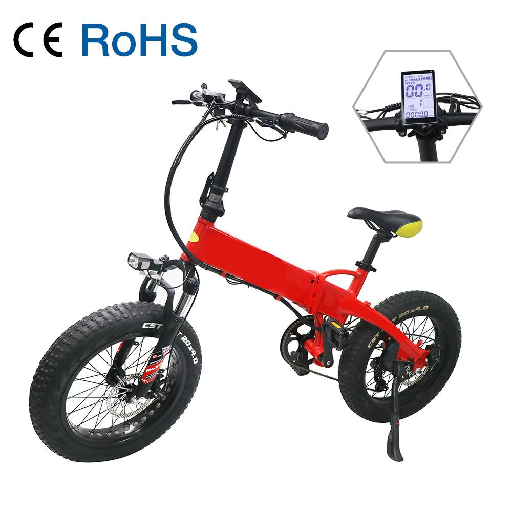 OEM manufacturer Small Folding Electric Bicycle -
 VB200 Wide Tire Foldable Assisting 20 inch Electric Bike – Vitek