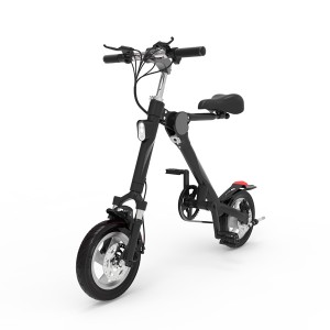 Asento de pedal VB120 dispoñible en bicicleta eléctrica plegable de 12 polgadas