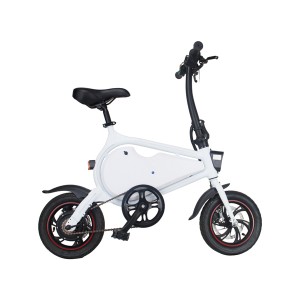 VK120B Pedal Seat අඟල් 12 Foldable Electric Bike ඇත